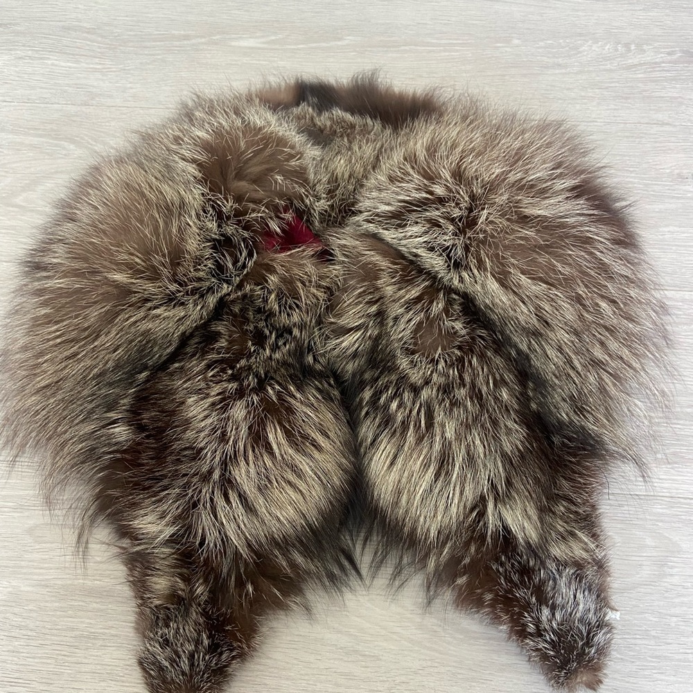 Real fur neck warmer